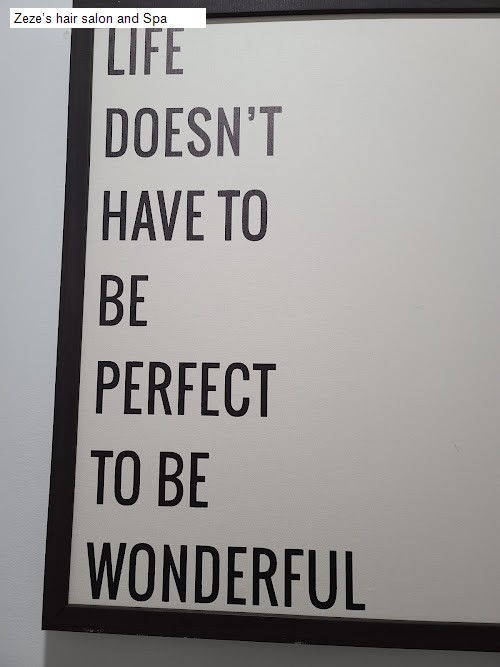 Zeze’s hair salon and Spa