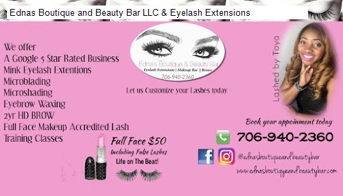 Ednas Boutique and Beauty Bar LLC & Eyelash Extensions