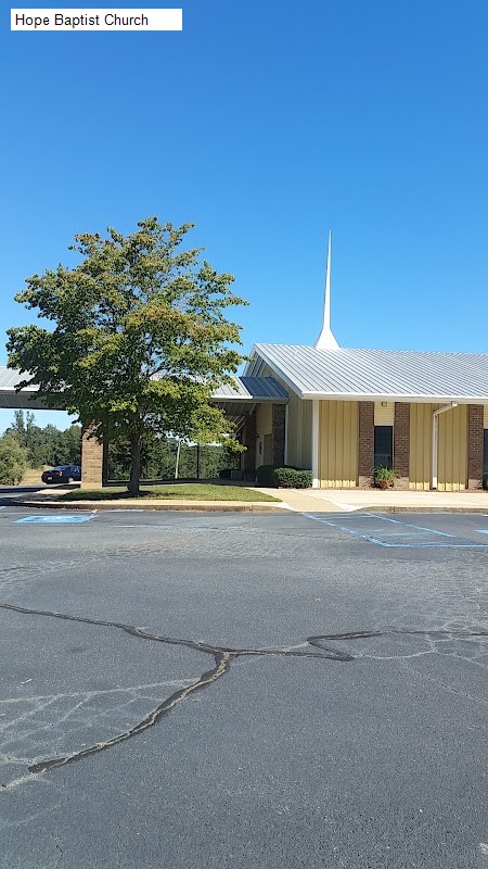 Hope Baptist Church - winder