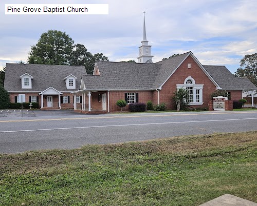 Pine Grove Baptist Church - cartersville