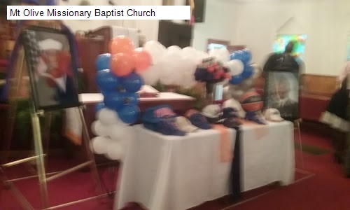Mt Olive Missionary Baptist Church