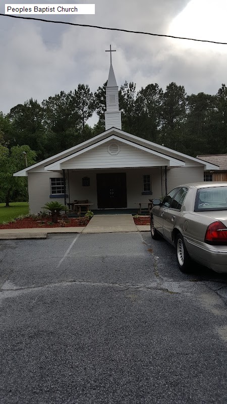 Peoples Baptist Church - folkston
