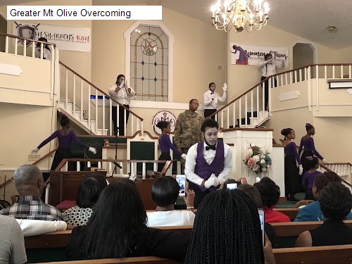 Greater Mt Olive Overcoming