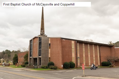 First Baptist Church of McCaysville and Copperhill