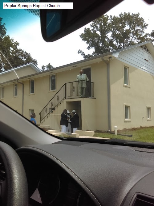 Poplar Springs Baptist Church - arcade