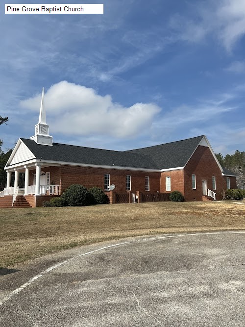 Pine Grove Baptist Church - thomson