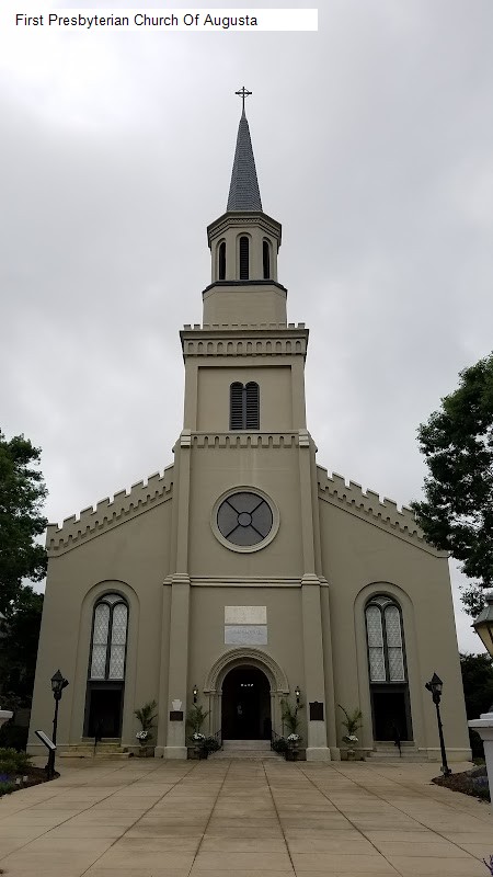 First Presbyterian Church Of Augusta