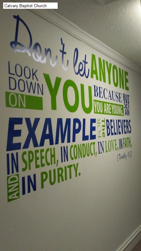 Calvary Baptist Church - waycross