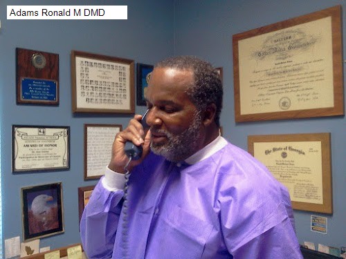 Adams Ronald M DMD