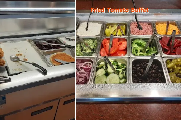 Fried Tomato Buffet