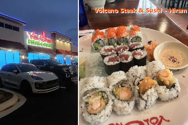 Volcano Steak & Sushi - Hiram