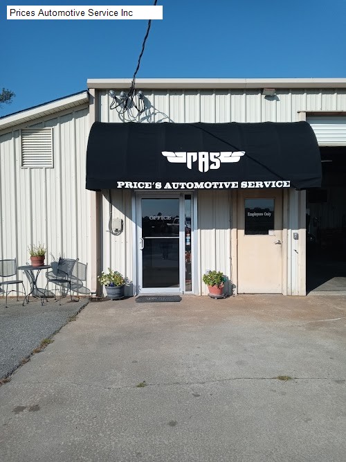 Prices Automotive Service Inc