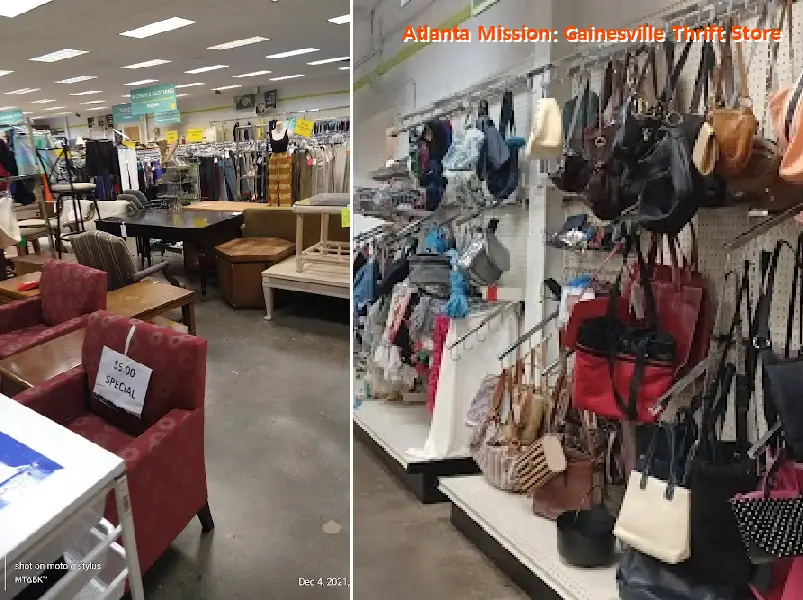 Atlanta Mission: Gainesville Thrift Store