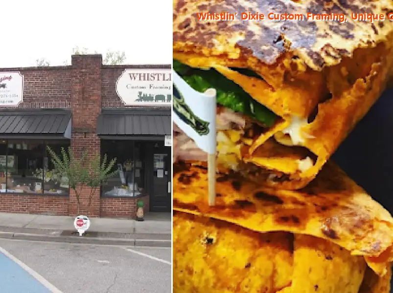 Whistlin’ Dixie Custom Framing, Unique Gifts & Cafe
