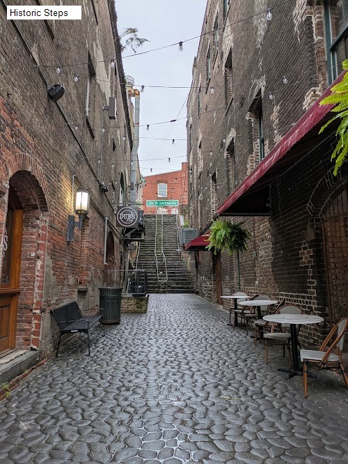 Historic Steps  savannah - savannah
