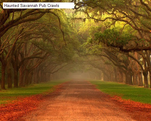 Haunted Savannah Pub Crawls
