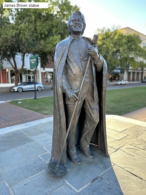 James Brown statue