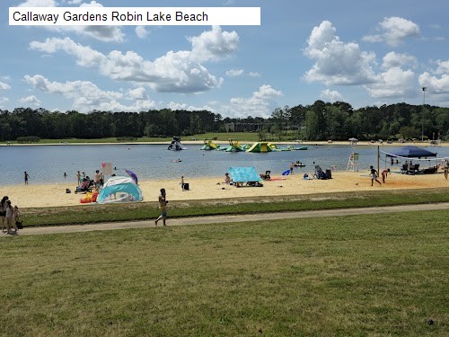 Callaway Gardens Robin Lake Beach